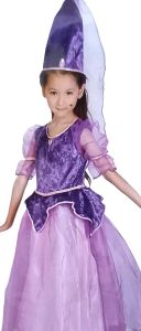 Kids Costumes to Hire - Lilac Princess  - 8 Years